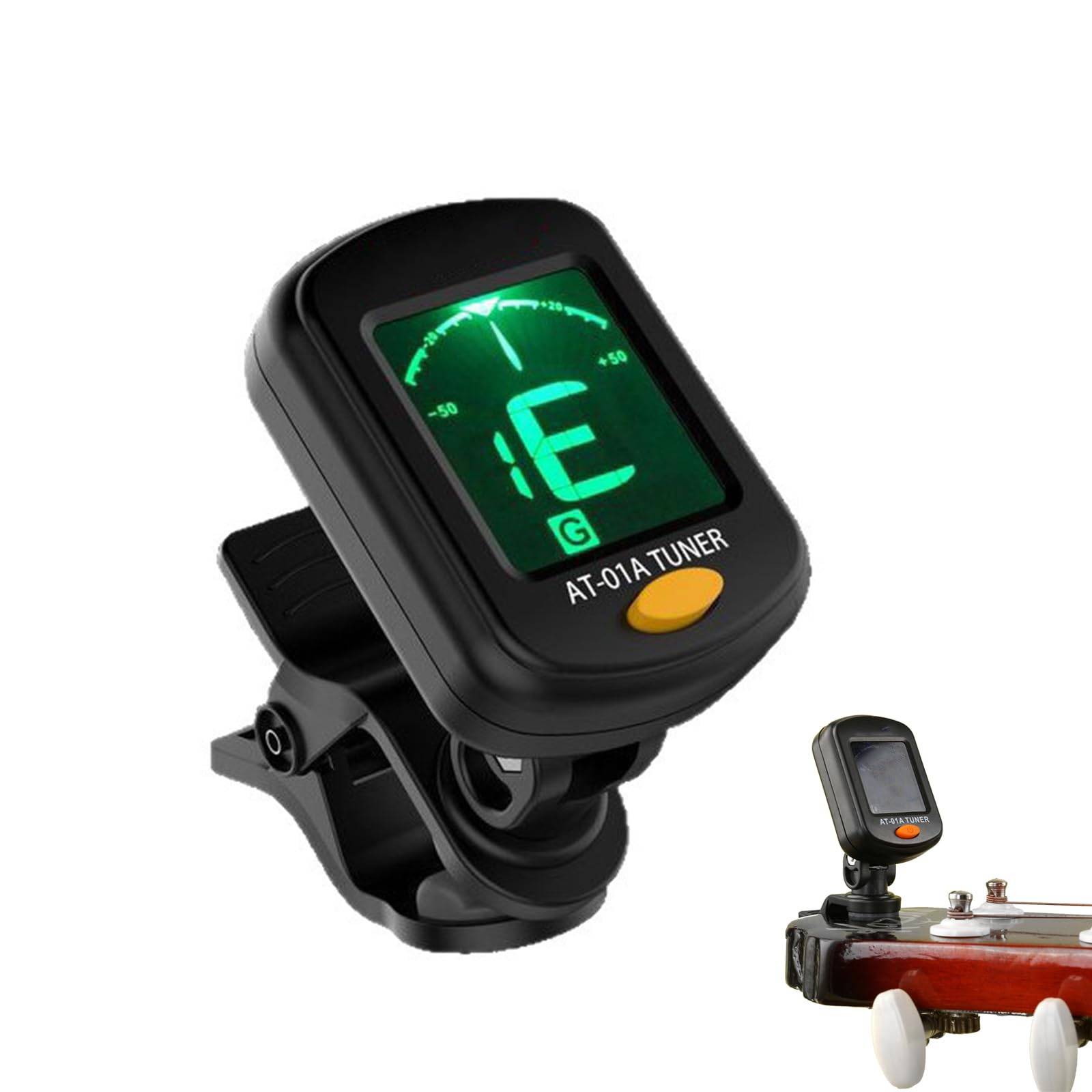 Solxion Clip-On Guitar Tuner High Precision STM-01