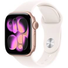 Apple Watch S11 42mm GPS (Rose Gold Aluminium/Light Blush Sport Band) M/L