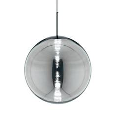 50cm Chrome Globe Pendant - Chrome - UNI