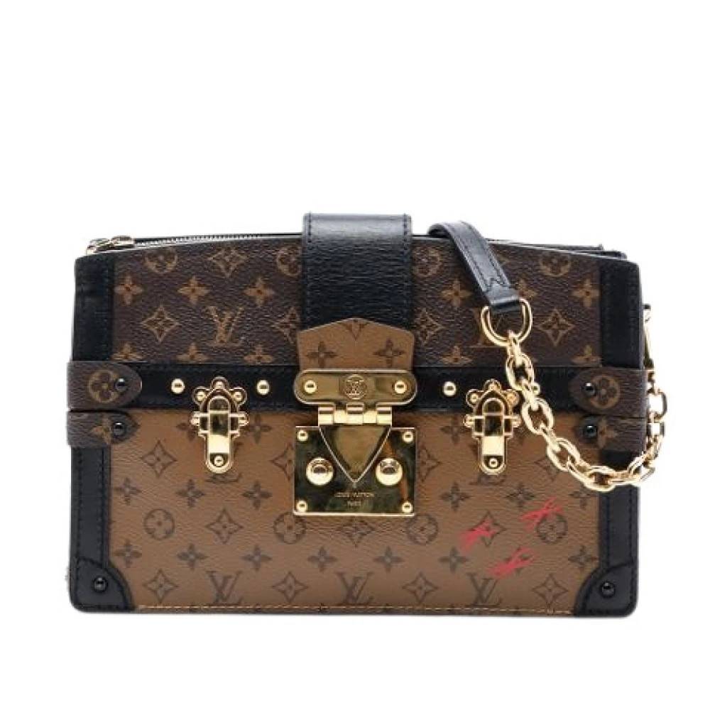 Louis Vuitton Vintage Pre-owned The Trunk Crossbody Bag - Vintage - Dame - Brun - ONE SIZE - Uld