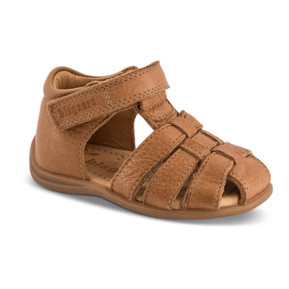 bisgaard Babysandal - Kids - unisex - Brun - 23 EU - Læder