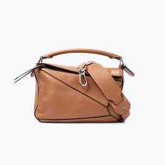 LOEWE Small Puzzle Bag - Brown