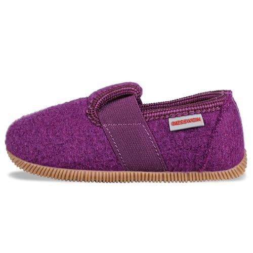 GIESSWEIN Unisex Kinder Weidach Flache Hausschuhe, Veilchen 392, 36 EU
