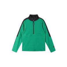 Reima Reima Green Fleece Colourblock Quarter Zip Sweater Laduille