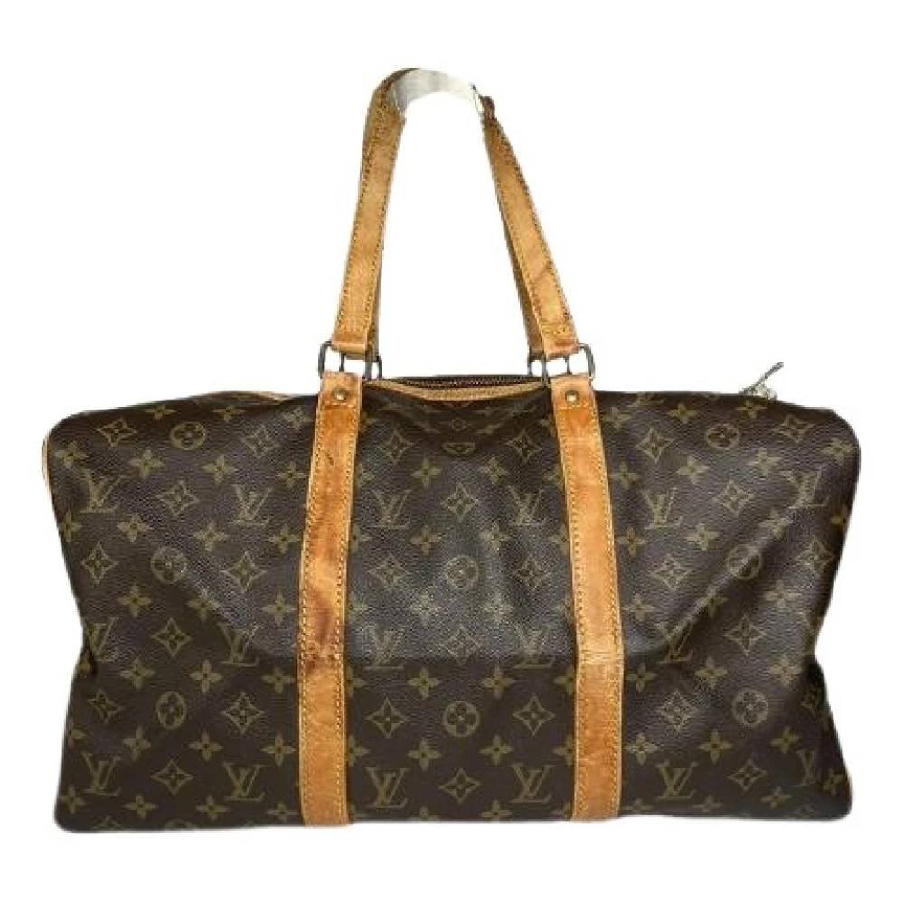 Louis Vuitton Vintage Pre-owned Vintage Læder Weekendtaske - Vintage - Dame - Brun - ONE SIZE - Læder