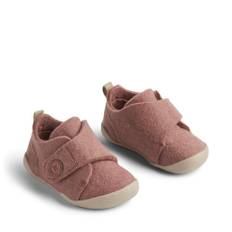 Wheat Indoor Shoe Fleecy Stl. 26 - Tofflor Från Magasin - Dusty Rouge (26)