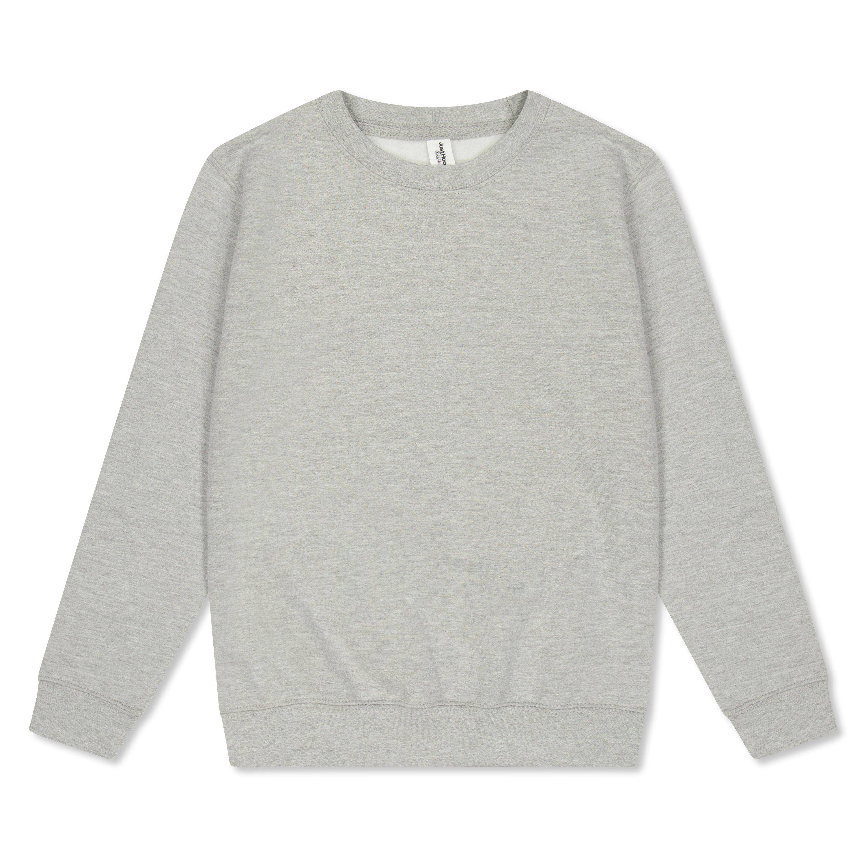 Awd Unisex Kids' Cotton Long Sleeve Crew Sweatshirt