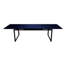 Fermob - Biarritz Table 200/300x100 cm Deep Blue 92 - Udendørs spiseborde - Blå - Metal