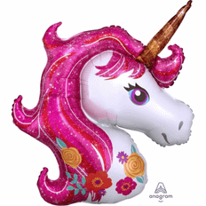 Heliumballong Unicorn Magic - stor storlek