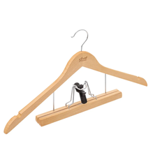 Galge i trä för kostym, SUIT HANGER, 44,5 cm, Natur