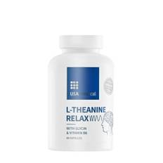 USA Medical - L-Theanine Relax, 60 kapslar