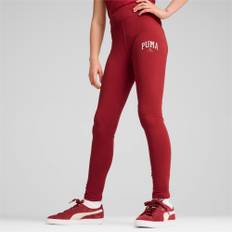 Women's Puma SQUAD Leggings Youth, Red, Size 15-16Y, Clothing - Intense Red - 15-16Y