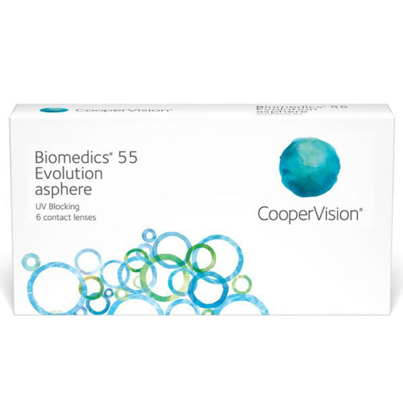 Biomedics 55 Evolution 6-pack - -5.75 / 14.2 / 8.9