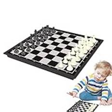 Magnetiskt schack, bärbart magnetiskt schack, spel och leksaker, brädspel, hopfällbart internationellt magnetiskt schackbräde, internationell schackdagsturnering 20 juli