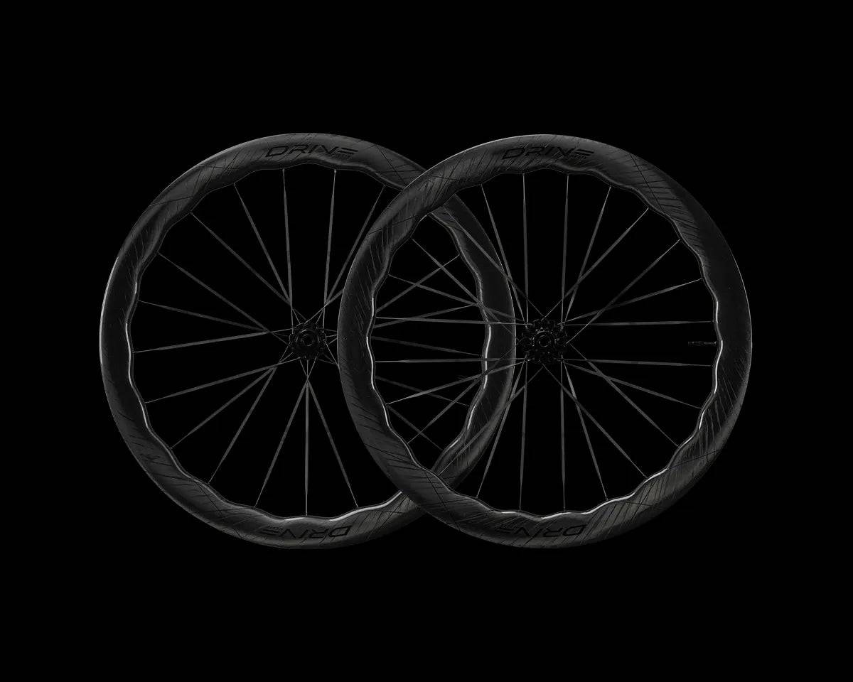 Drive Helix 57D CS Hjulsæt - Elite Wheels - Sort - Shimano 10S / 11S / 12S & SRAM 10S / 11S
