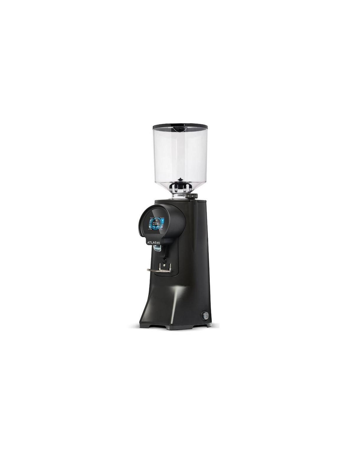 Eureka Atlas 85 Nero Opaco – Professionell espressokvarn med 85 mm plana malningsskivor