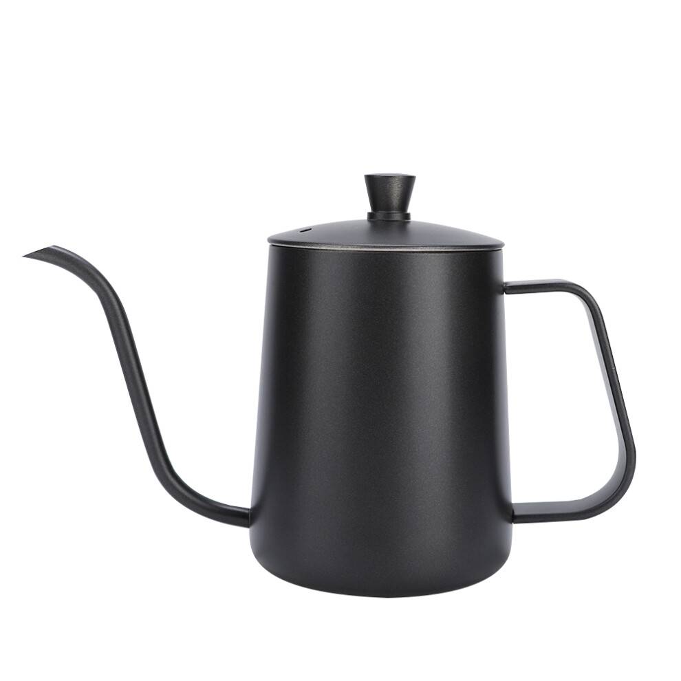 Svanehalskedel, rustfrit stål med pour over-kaffe, med fin spidskontrol og alsidige opvarmningsmuligheder, udsøgt design til hjemmet og
