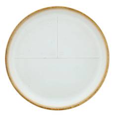 BITZ Tallerken med markering Ø23 cm - creme
