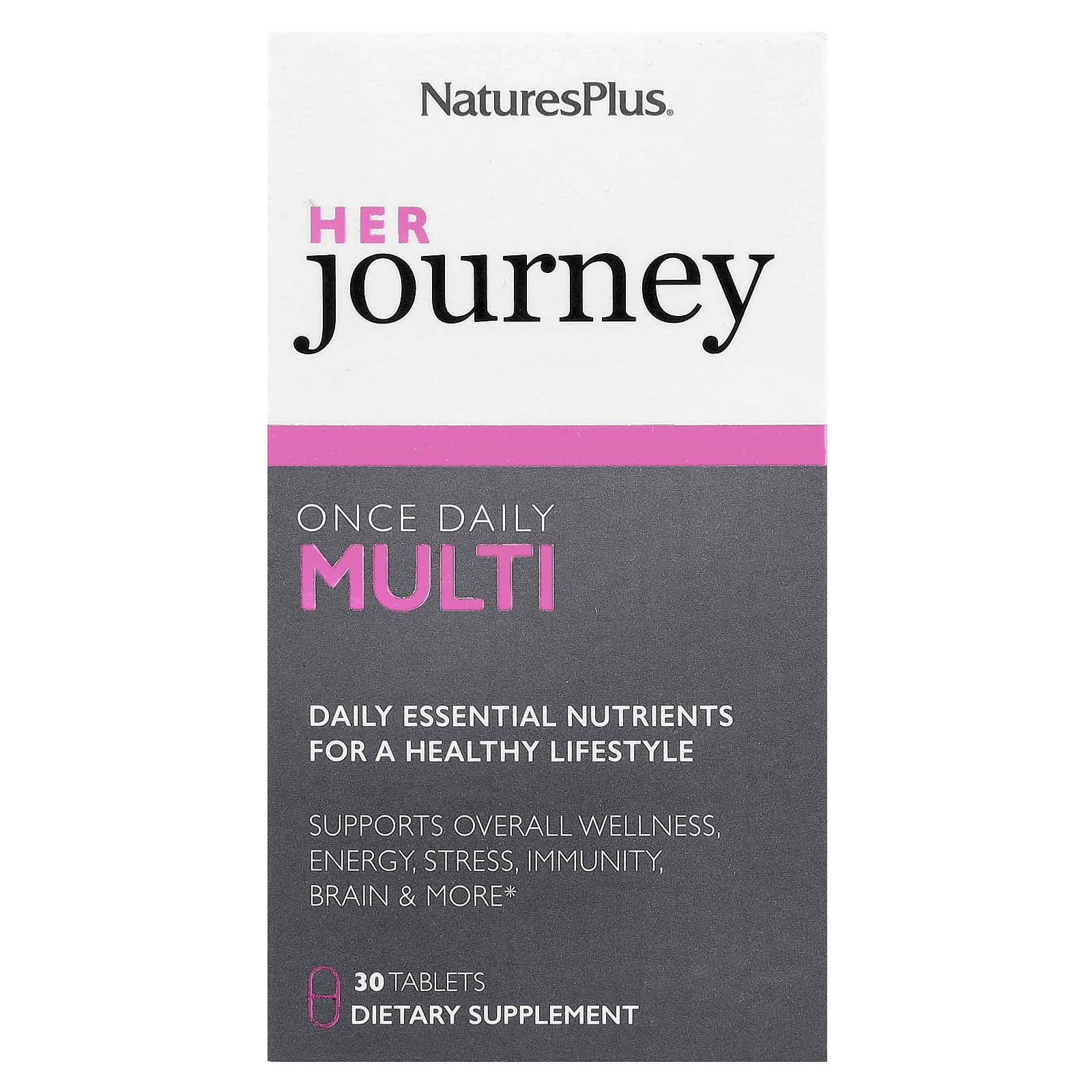 NaturesPlus, Her Journey, Once-A-Day Multivitamin, 30 Tablets