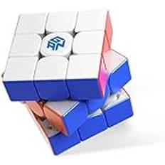 GAN 12 Maglev Frostad, 3x3 utan klistermärken Speedcube GANs 356 Magisk Kub Pussel leksaker 2021 Flaggskepp (Vit insida)