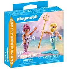 PLAYMOBIL 71799 -​ DUOPACK Meerjungfrau und Meermann
