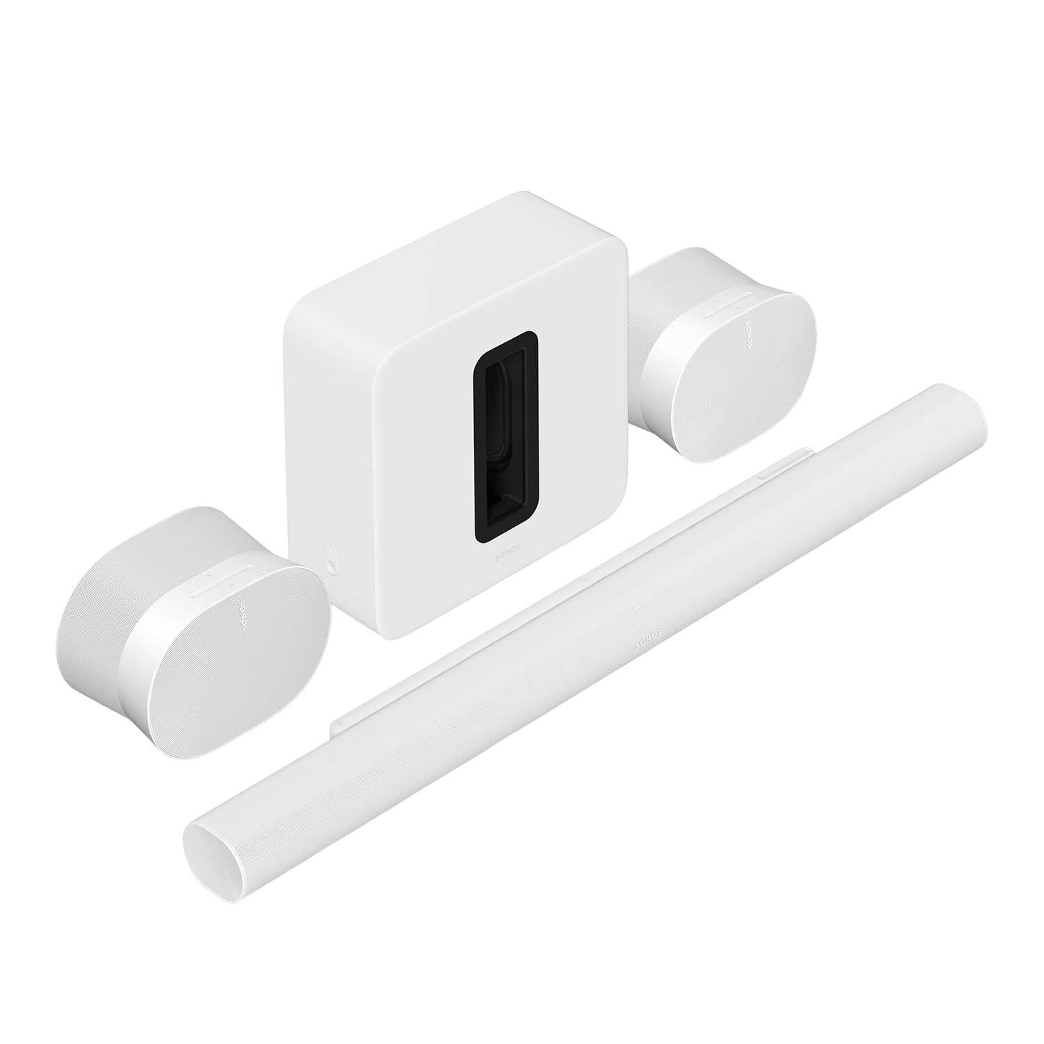 Sonos Arc Ultra + Sub G4 + Era 300 Soundbar system/pakke - 3 års medlemsgaranti