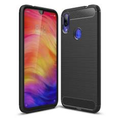 Carbon Flex Xiaomi Redmi Note 7 skal - Svart