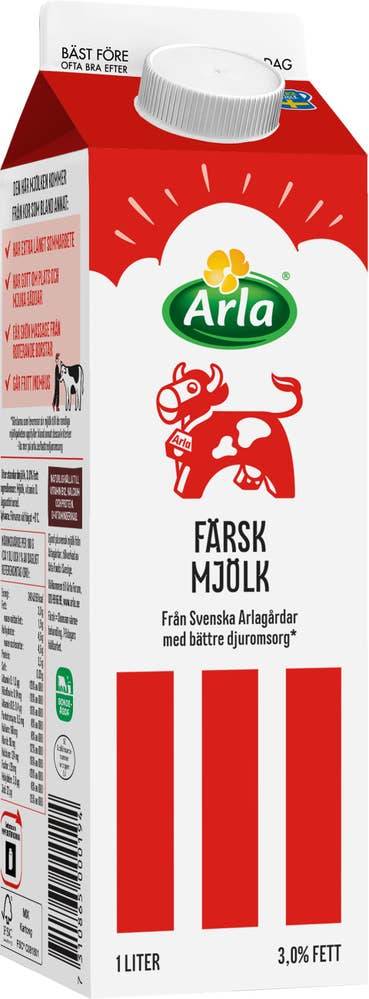 Färsk Standardmjölk 3%