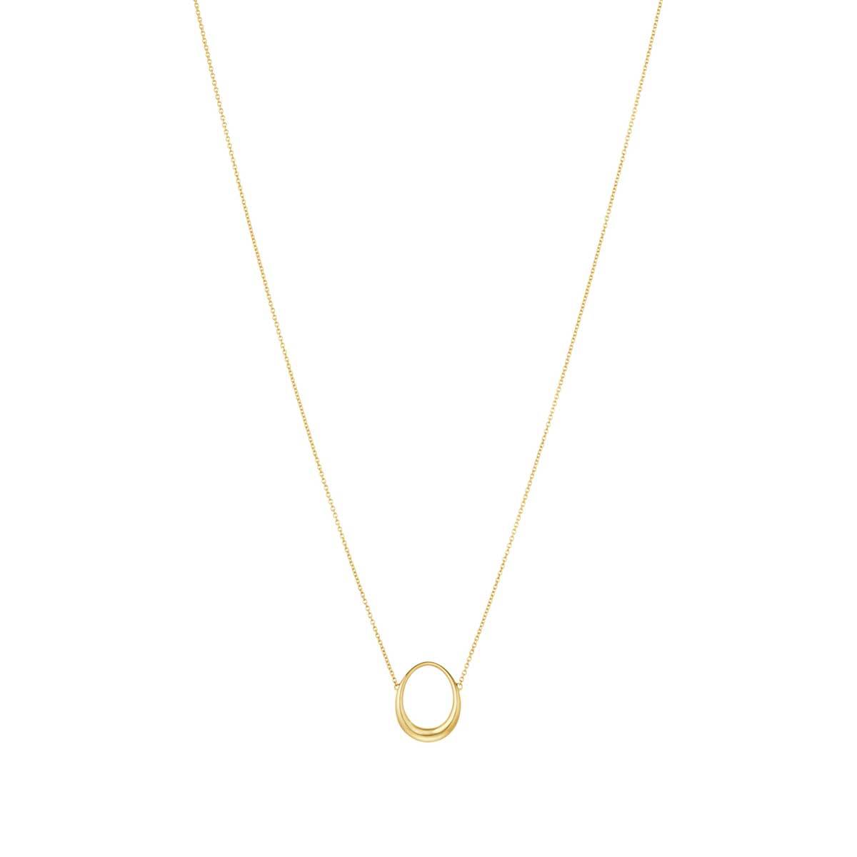 Georg Jensen Offspring halskæde i 18kt guld, ekstra lille (20001938).