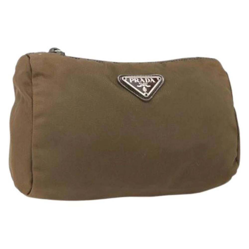 Prada Vintage - Pre-owned Nylon Pouch Vintage - Dam - ONE Size - Nylon
