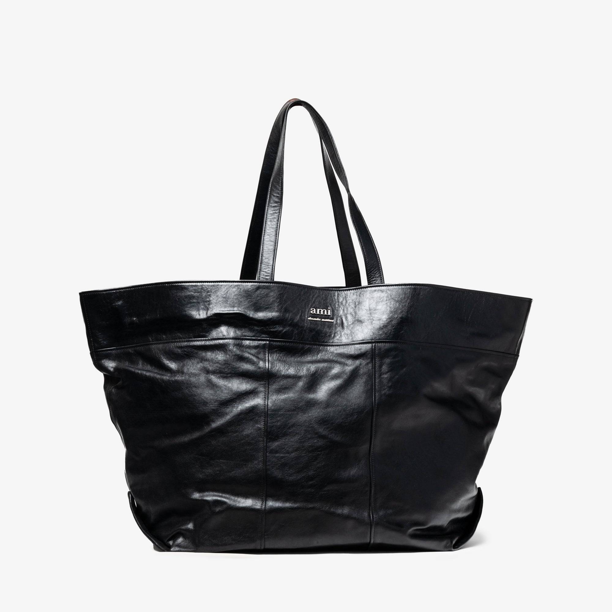 East West Maxi AMI Shopper - OS / Black (OS)
