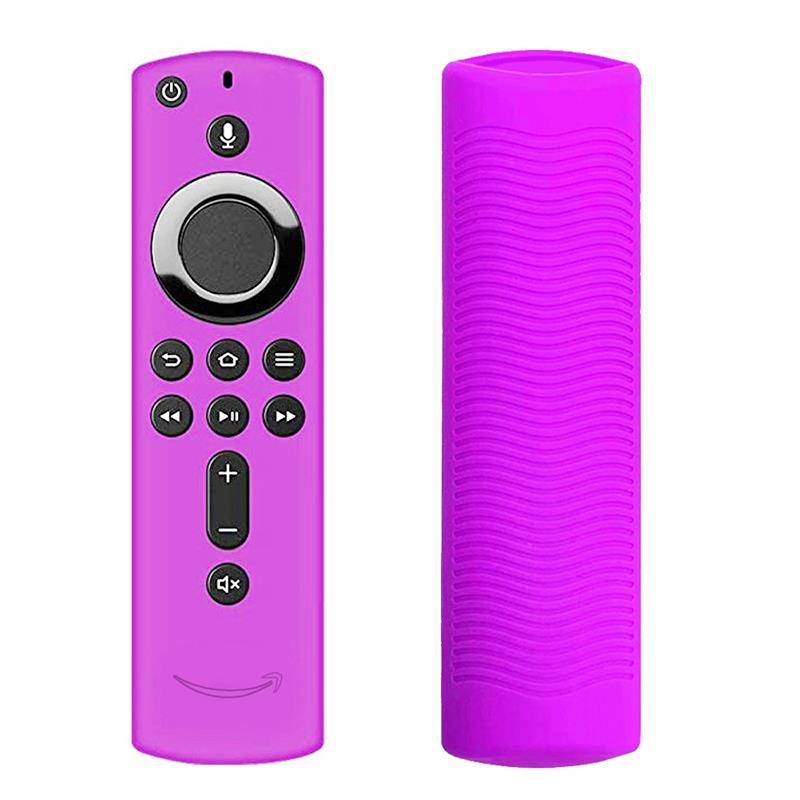 Silikonfodral Fire TV Stick 4K Fjärrkontroll - Lila