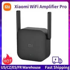 Xiaomi wifi repeater pro 300 mbps mi förstärkare nätverk expander router extender roteador 2 antenn wifi extender signal booster - Lägg till eu-adapter