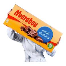 Gigantisk Chokolade Marabou - 1,6 kg