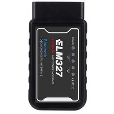 OBD2 Mobilscanner til Bil - Bluetooth V1.5 - ELM327 - Sort