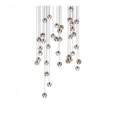 Bocci - 14.36 Round - Pendellamper - Omer Arbel - Gennemsigtig