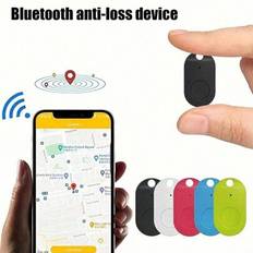 Bluetooth Anti-Lost Luggage Tag, Use This Luggage Loss Alarm To Ensure That Your Luggage Will Never Be Lost. It Is A Must-Have Travel Accessory And Tr - Multicolor - Black,White
