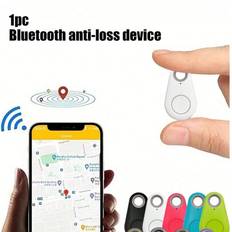 1Pc Bluetooth Anti-Lost Luggage Tag, Use This Luggage Loss Alarm To Ensure That Your Luggage Will Never Be Lost. It Is A Must-Have Travel Accessory An - White
