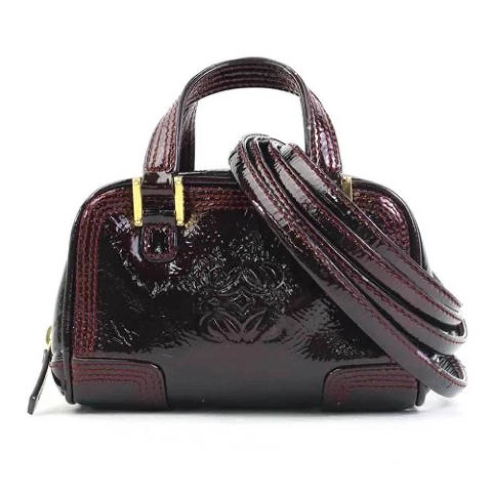 Loewe Pre-owned Pre-owned Mini Bag - Vintage - Dame - Rød - ONE SIZE - Læder