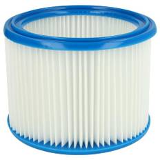 vhbw dammsugarfilter kompatibelt med Nilfisk/Alto: Wap Aero 20, 21, 25, 26, 31 dammsugare – runt filter