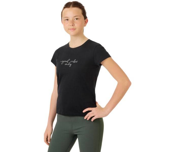 Doris JR träningst-shirt, BLACK, Barn, 110-116