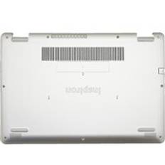 Laptop lcd bakstycke/frontram/lcd gångjärn/handledsstöd/bottenfodral skal för dell inspiron 15 5000 5584 0 jx 9nr 0 gycjr silvery - D täcka