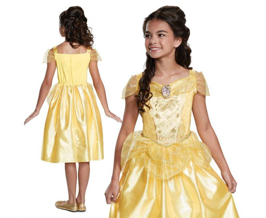 Disney Prinsessan Belle Maskeraddräkt 7-8 år