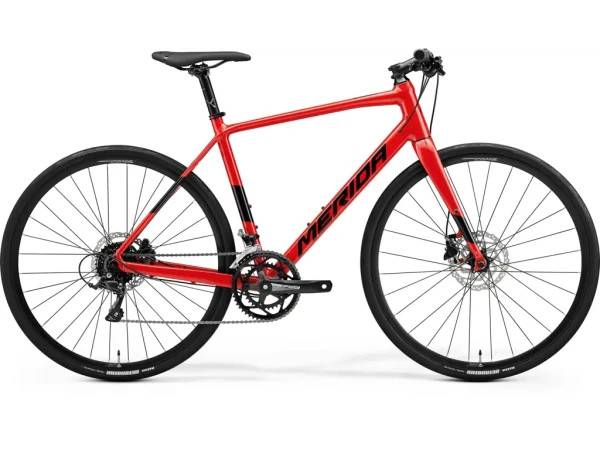 Merida Speeder 200 Citybike rød/sort - Cykelstørrelse Medium