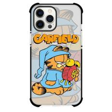 Garfield Phone Case For iPhone Samsung Galaxy Pixel OnePlus Vivo Xiaomi Asus Sony Motorola Nokia - Garfield Pajama Holding Alarm Clock