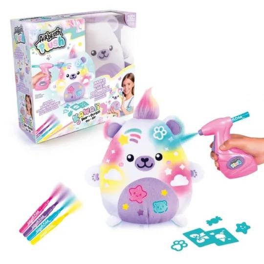 Airbrush Plush Kawaii Bjørne Bamse 20cm Airbrush Plush Kawaii Bjørn 261067