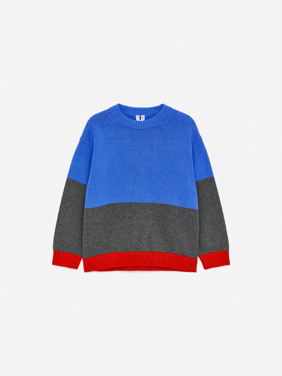 ARKET Cotton-Wool Jumper -Blue, 86/92