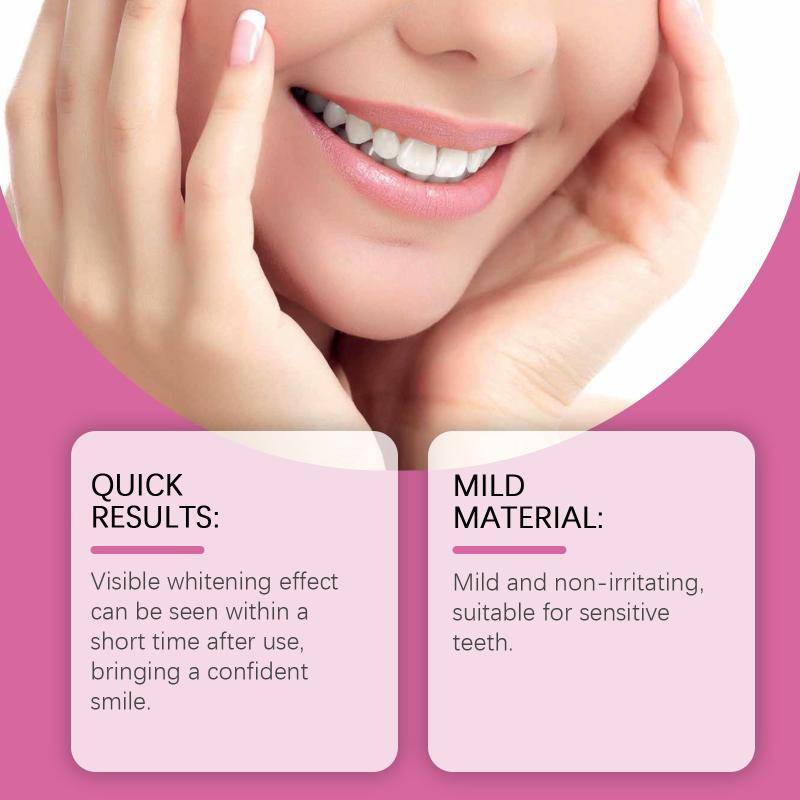 Teeth Whitening Strips: Clean Oral Stains, Tartar And Yellow Teeth, Brighten Teeth, Portable Whitening Strips