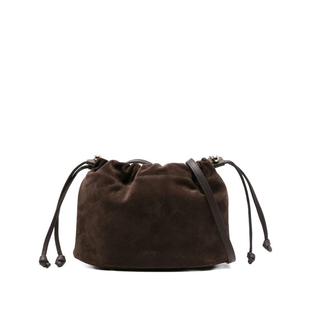 Strathberry Charlotte Skuldertaske - Tasker - Dame - Brun - ONE SIZE - Uld
