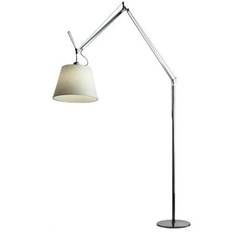 Artemide - Tolomeo Mega Gulvlampe Ø420 Pergament/Sort